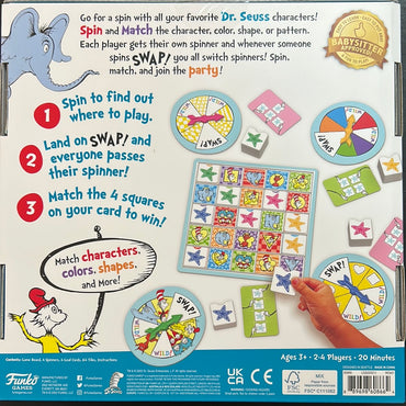 Dr Seuss Pattern Party Game