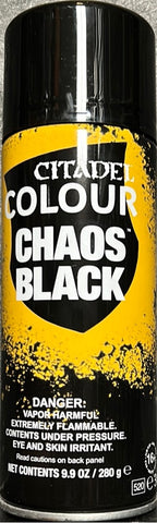 Citadel Colour Primer Chaos Black
