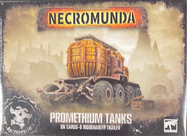 Necromunda Promethium Tanks On Cargo-8 Ridgehauler Trailer