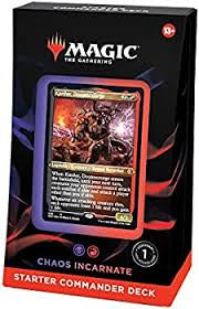 Chaos Incarnate Starter Commander Deck