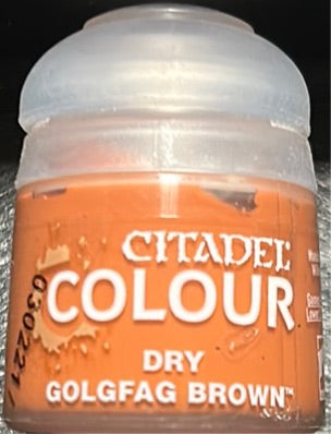 Citadel Colour Dry Golgfag Brown