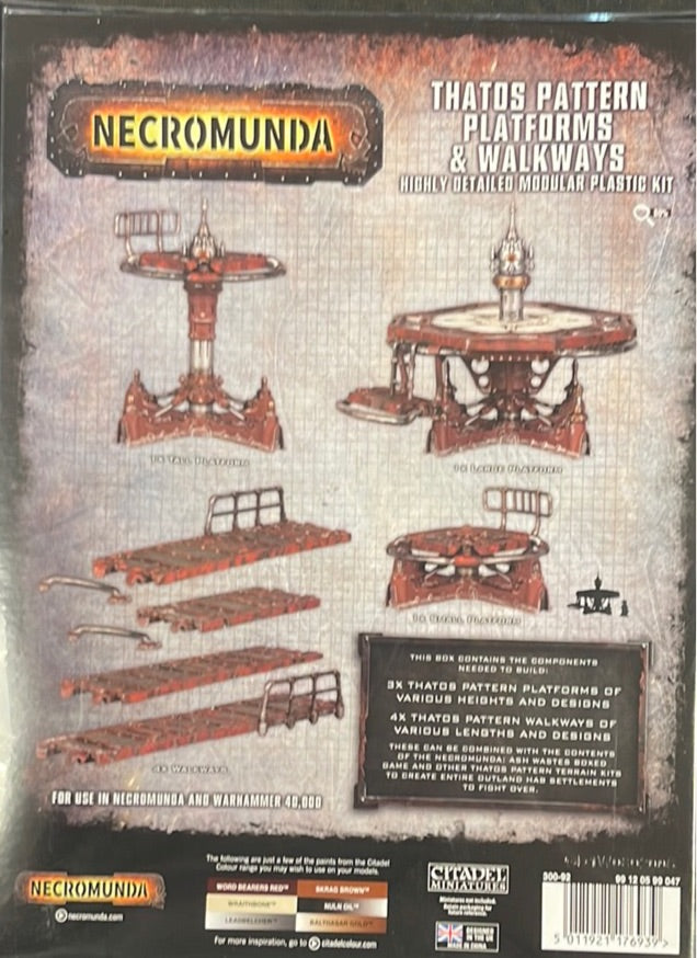 Necromunda Thatos Pattern Platforms And Walkways