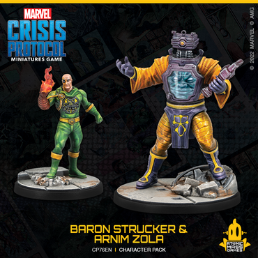 Marvel Crisis Protocol Baron Strucker and Arnim Zola