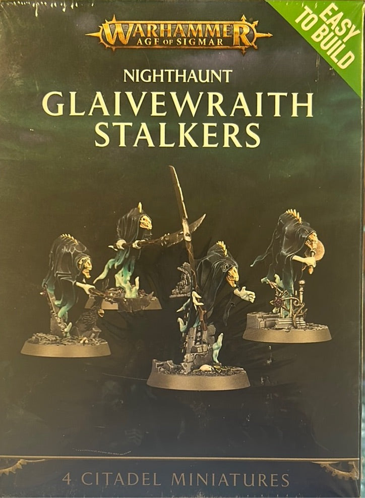 Nighthaunt Easy to Build Glaivewraith Stalkers