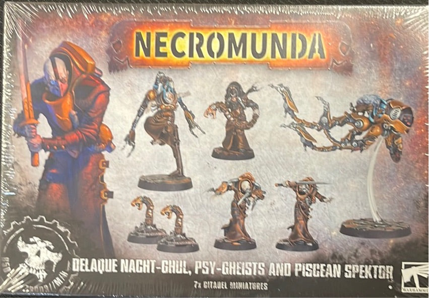 Necromunda - Delaque Nacht-Ghul, Psy-Gheists and Piscean Spektor