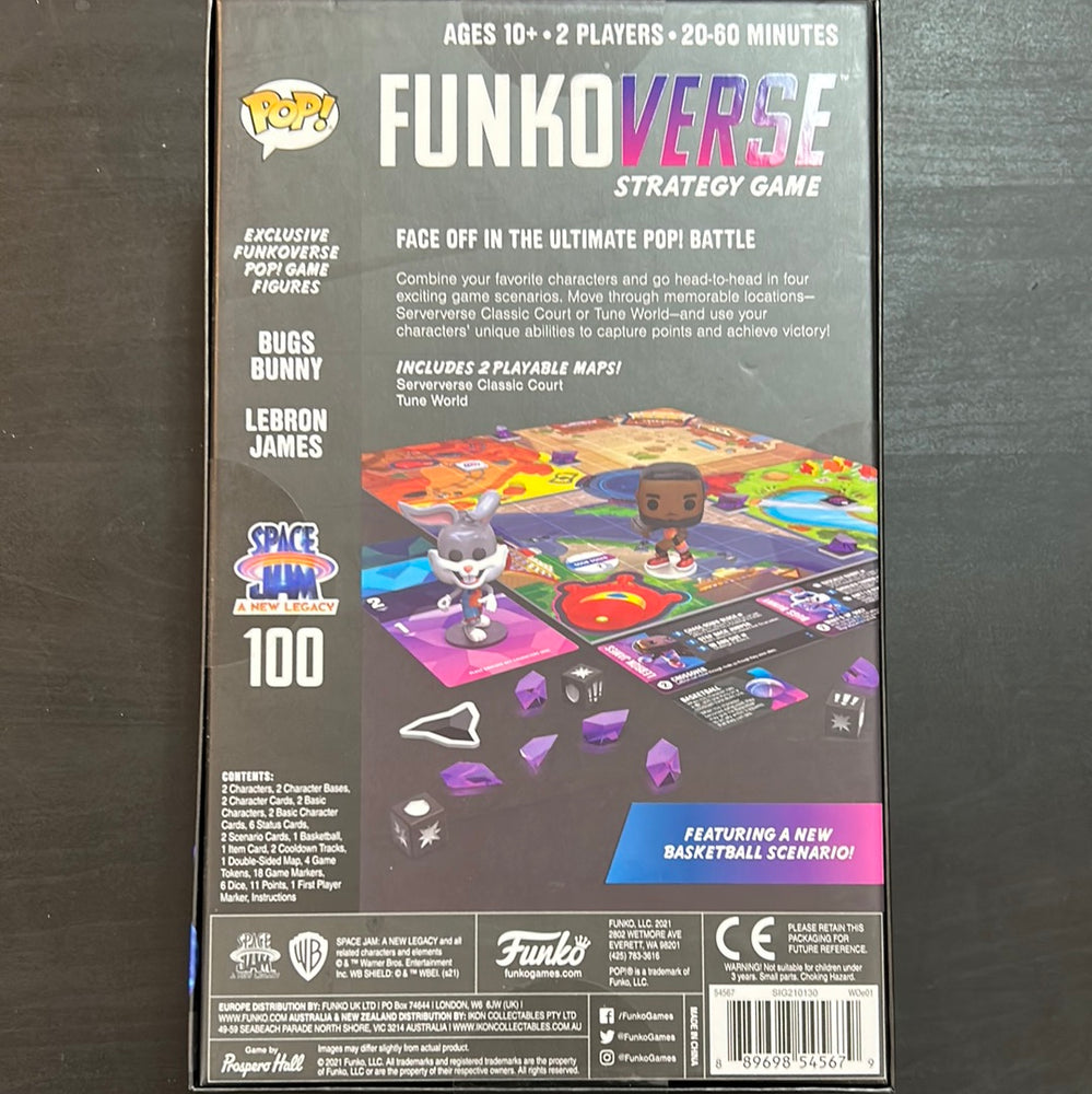 Funkoverse Strategy Game Space Jam a New Legacy