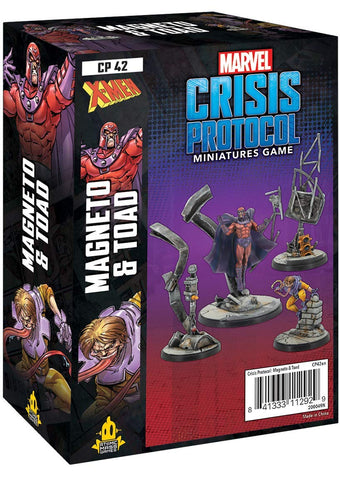 Marvel Crisis Protocol Magneto and Toad