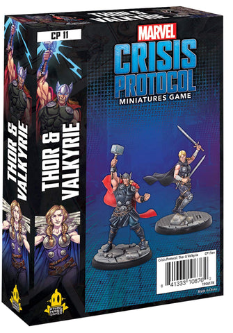 Marvel Crisis Protocol Thor and Valkyrie