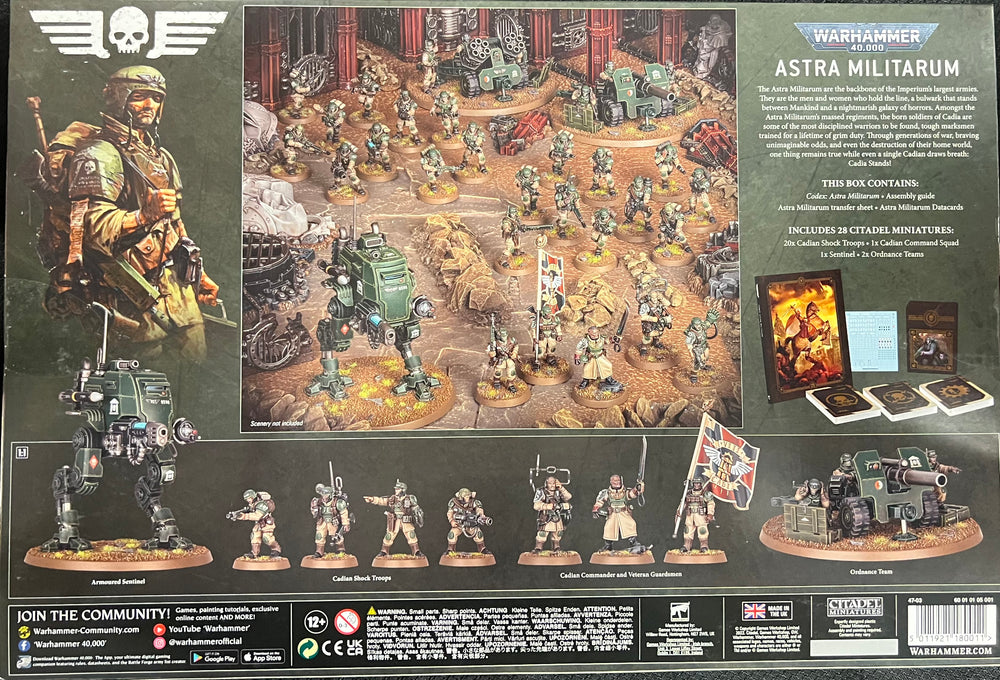 Astra Militarum Acadia Stands Army Set