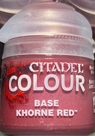 Citadel Colour Base Khorne Red