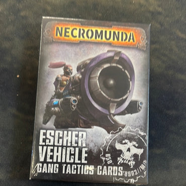 Necromunda - Esher Vehicle Game Tactics Cards