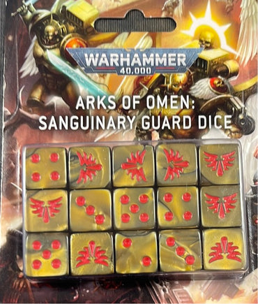 Arks Of Omen Sanguinary Guard Dice