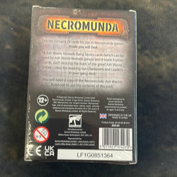 Necromunda - Ash Waste Nomads Gang Tactics Cards