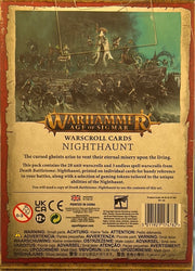 Nighthaunt Warscroll Cards