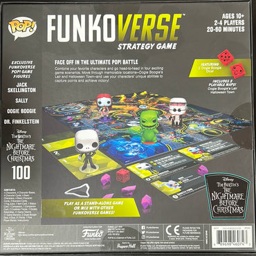 Funkoverse Strategy Game The Nightmare Before Christmas
