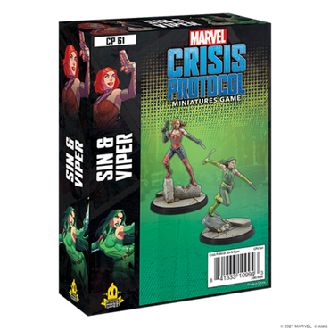 Marvel Crisis Protocol Sin and Viper