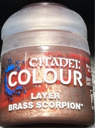 Citadel Colour Layer Brass Scorpion