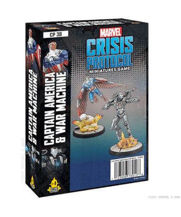 Marvel Crisis Protocol Captain America and War Machine