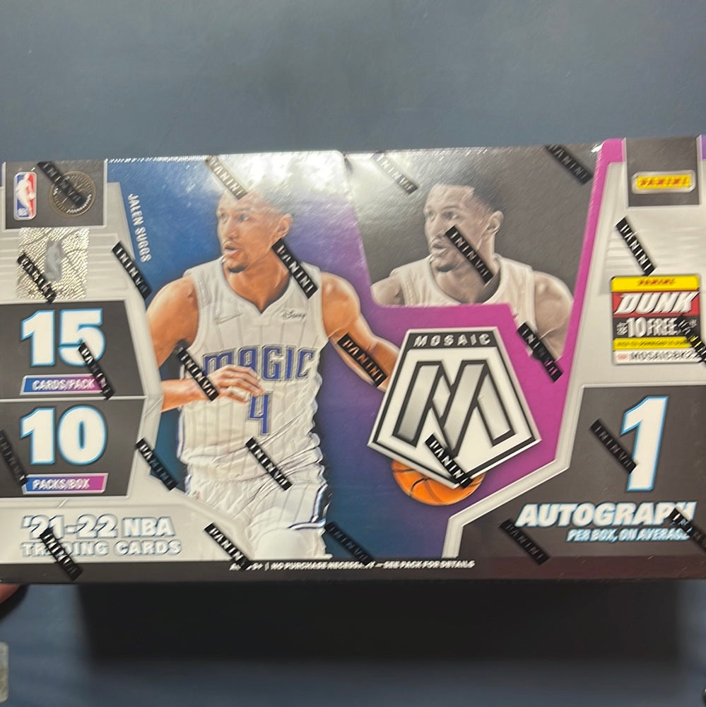 2021-2022 Mosaic NBA Hobby Box