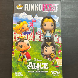 Funkoverse Strategy Game Alice in Wonderland