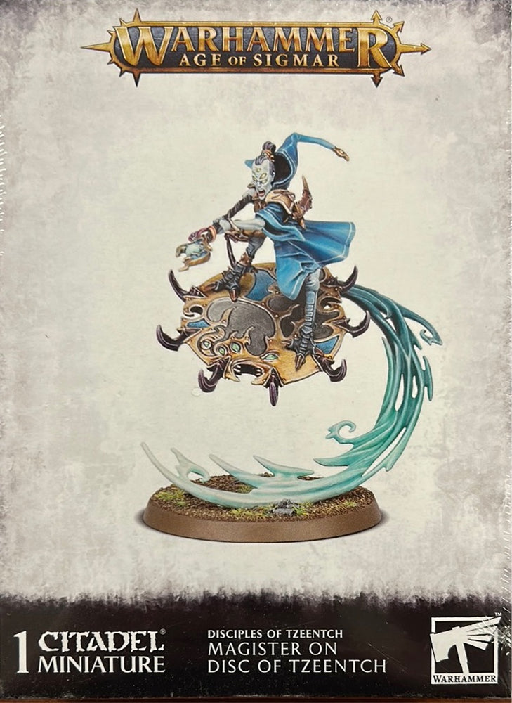 Disciple of Tzeentch Magister on Disc of Tzeentch