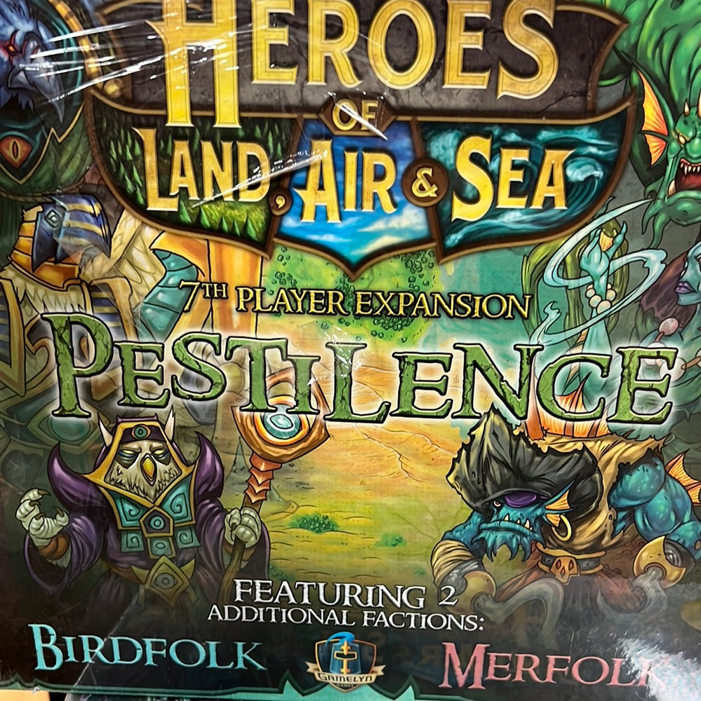 Heroes of Land Air and Sea - 7th player expansion Pestilence
