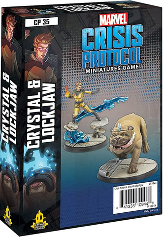 Marvel Crisis Protocol Crystal and Lockjaw