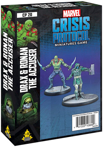 Marvel Crisis Protocol Drax and Ronan the Accuser