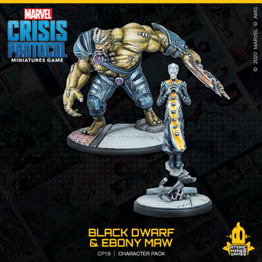 Marvel Crisis Protocol Black Dwarf and Ebony Maw