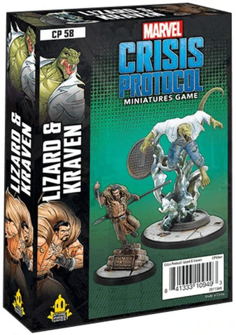 Marvel Crisis Protocol Lizard & Kraven