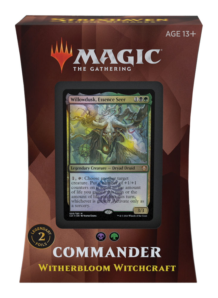 Commander 2021 Commander Deck - Witherbloom Witchcraft