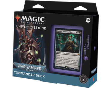 Universes Beyond - Warhammer 40k Commander Deck - Necron Dynasties