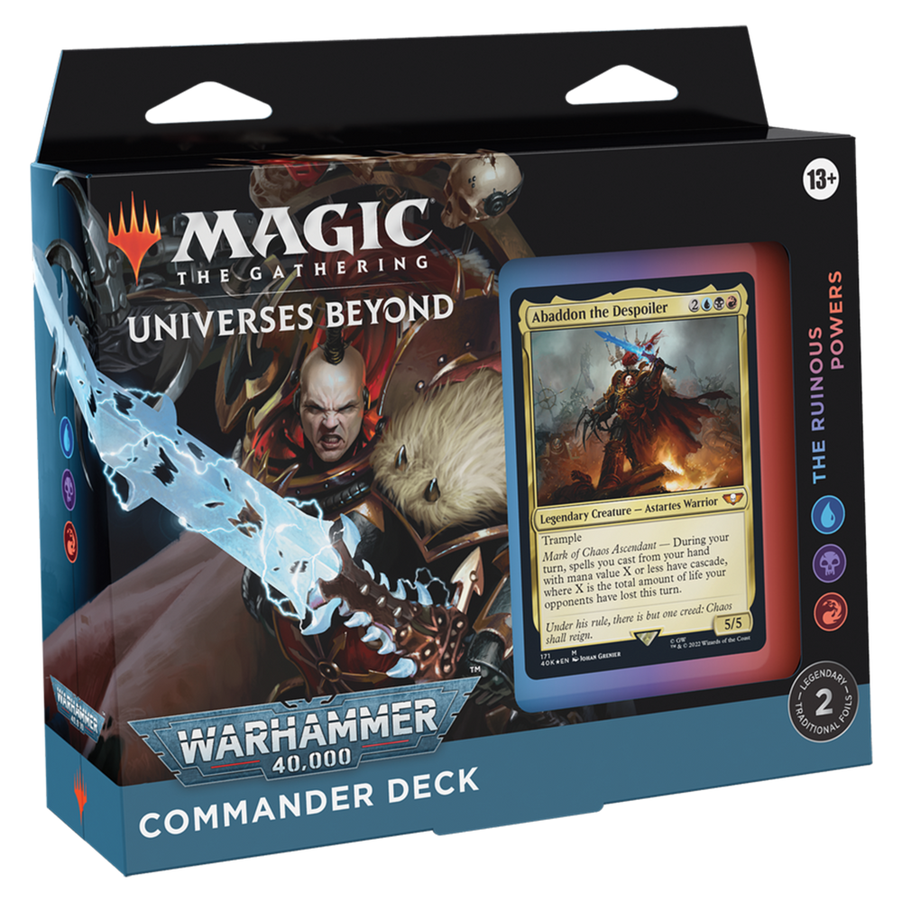 Universes Beyond - Warhammer 40k Commander Deck - The Ruinous Powers