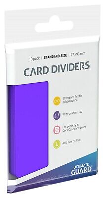 Ultimate Guard Card Dividers 10 pk - Purple